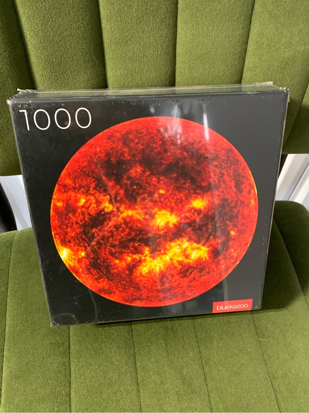 NEW NASA Sun Image Blue Kazoo Sun 1,000pc Classic Edition Round Jigsaw Puzzle